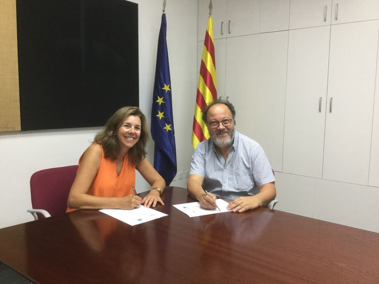 El CEM signa un conveni de col·laboració amb l’escola Montcau – La Mola